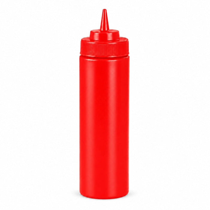Exprimidor suave rojo 1 punta, plástico sin BPA H195mm 350ml - 6Uds