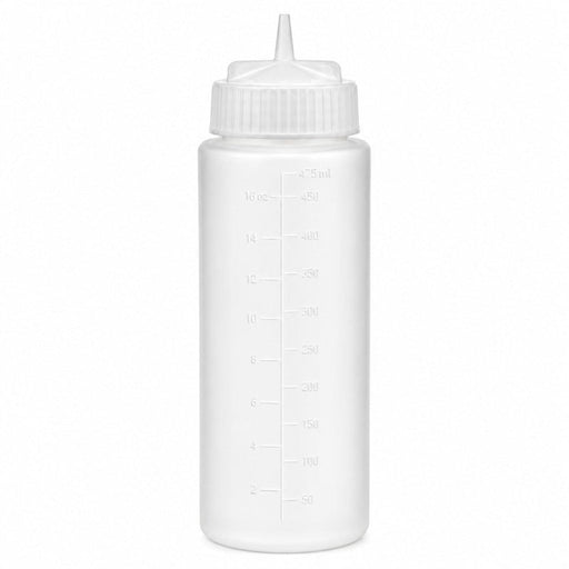 Exprimidor suave transparente 1 punta, plástico sin BPA H195mm 350ml - 6Uds