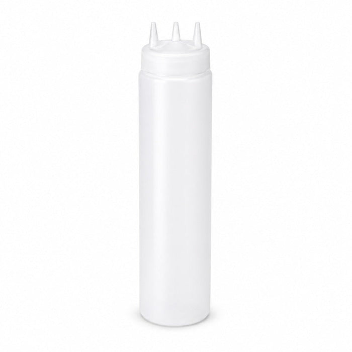 Exprimidor suave transparente 3 punta, plástico sin BPA H260mm 630ml - 6Uds