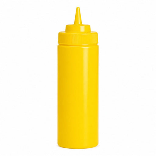 Exprimidor suave amarillo 1 punta, plástico sin BPA H260mm 630ml - 6Uds