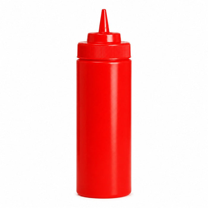 Exprimidor suave rojo 1 punta, plástico sin BPA H260mm 630ml - 6Uds
