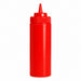 Exprimidor suave rojo 1 punta, plástico sin BPA H260mm 630ml - 6Uds