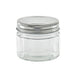 Tarro de Cristal BOKOJAR redondo con tapa de aluminio 150ml Ø70mm A62mm - 80Uds