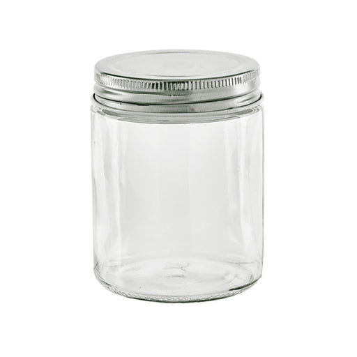 Combo tarro de Cristal BOKOJAR redondo con tapa de aluminio 300ml Ø70mm A99mm - 60Uds