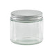 Combo tarro de Cristal BOKOJAR redondo con tapa de aluminio 390ml Ø88mm A81mm - 50Uds