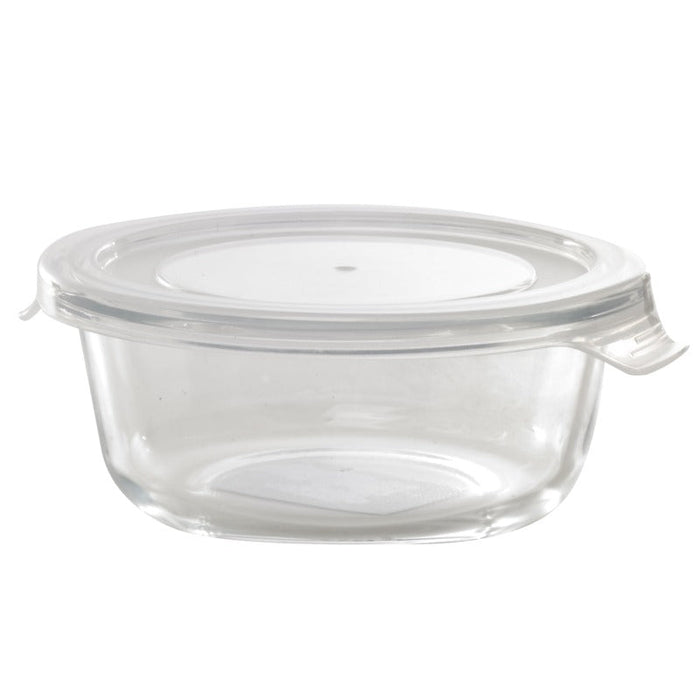 Bol de borosilicato COOK SHOW + tapa PP 390ml Ø130mm A60mm - 36Uds