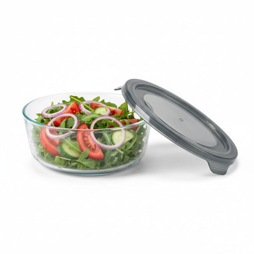 Bol de borosilicato COOK SHOW + tapa PP 640ml Ø150mm A67mm - 24Uds