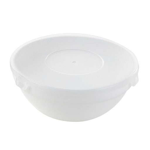 Combo bol Cook Show de vidrio opal + tapa PP 250ml - 36Uds