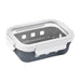 Fiambrera COOK SHOW de vidrio borosilicato con tapa transparente y funda de silicona 660ml 170x125mm A53mm - 24Uds