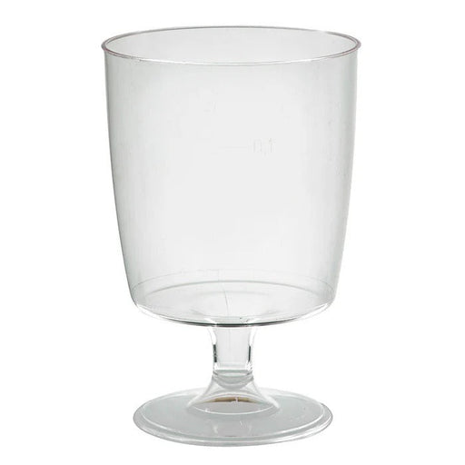 Vaso para vino de plástico transparente reutilizable en PS 150ml A100mm - 300Uds