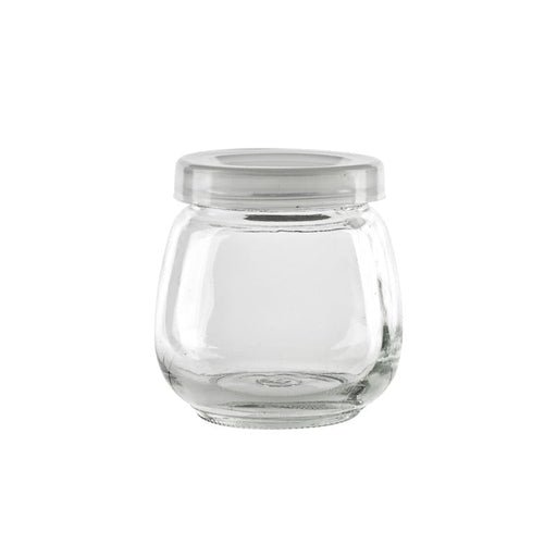 Combo tarro de Cristal BOKOJAR esférico con tapa PP 100ml A67mm - 120Uds