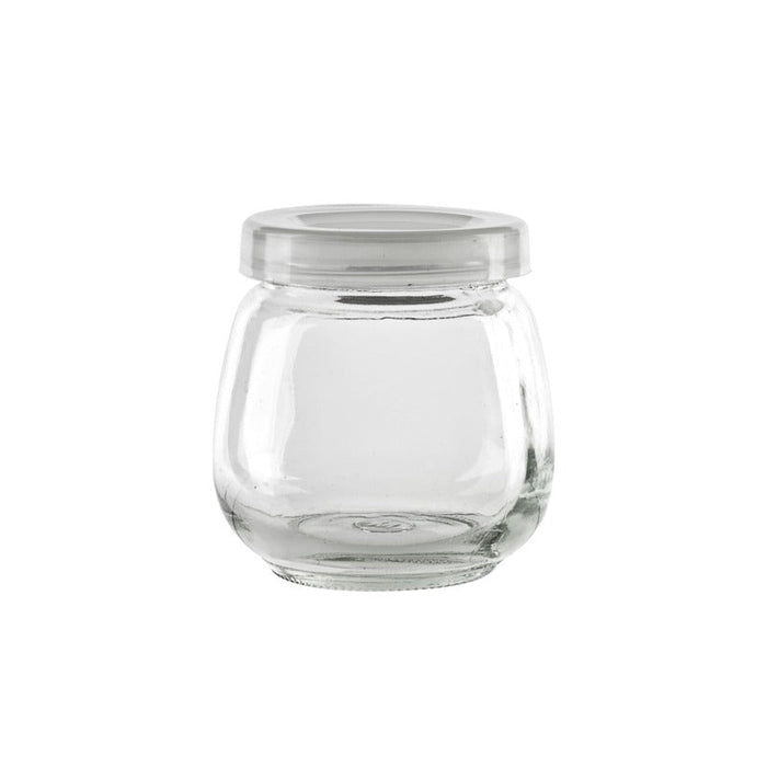Combo tarro de Cristal BOKOJAR esférico con tapa PP 100ml A67mm - 120Uds