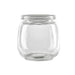 Combo tarro de Cristal BOKOJAR Eesférico con tapa PP 300ml A87mm - 60Uds