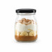 BOKOJAR TARRO DE CRISTAL PARA PUDDING CON TAPÓN DE HIERRO NEGRO H91mm 200ml - 30Uds