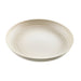 Plato Reutilizable Huskly Beige Ø220mm A30mm - 48Uds
