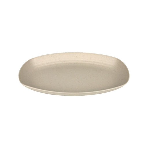 Plato Ovalado Reutilizable Huskly Beige 290x180mm A32mm - 48Uds