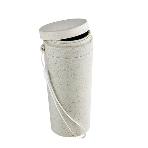 Botella Reutilizable Huskly con Tapa Beige 310ml A165mm - 40Uds