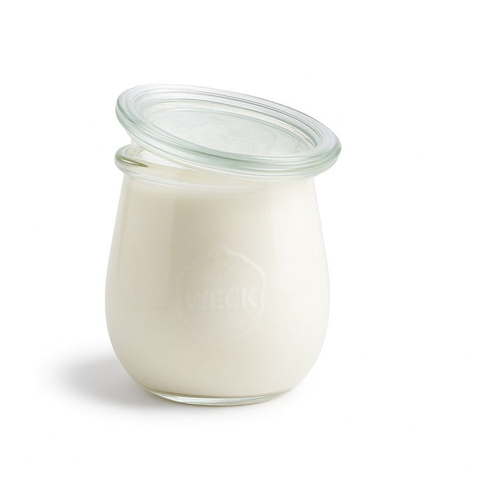Combo bote de cristal con tapa de cristal WECK 200ml A86mm - 12Uds