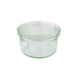 Combo tarro Bokocook de cristal WECK con tapa de cristal 165ml A50mm - 12Uds