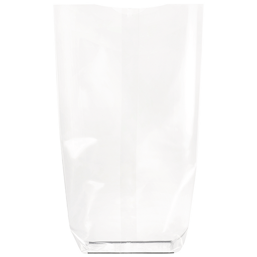 Bolsa transparente con base de cartón 120 H260mm