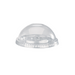 Tapa cúpula transparente de plástico con agujero H45mm