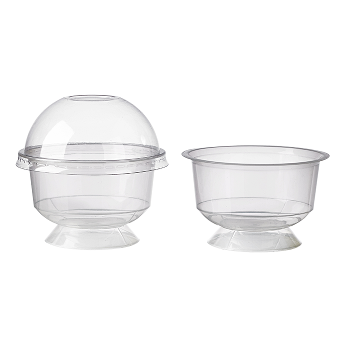 Copa de postre PET transparente 170ml A56mm - 288Uds