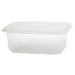 Bandeja con tapa bisagra PP microondable 1000ml 169x119mm A58mm - 400Uds