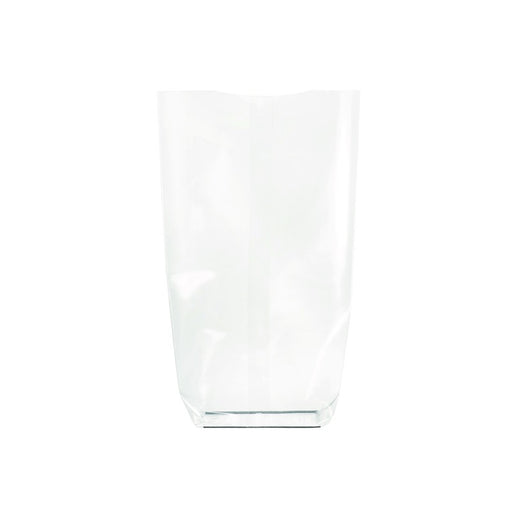Bolsa transparente con base de cartón 120 H260mm