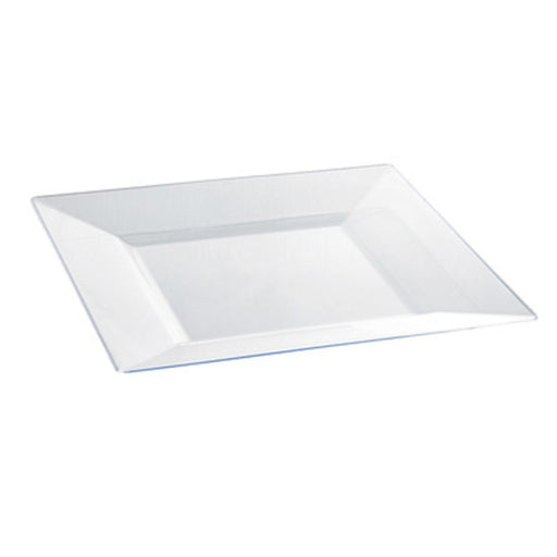 “Quadra” Plato transparente cuadrado 210x210mm H40mm
