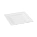Plato blanco rectangular de pulpa 180x180mm A15mm - 60Uds