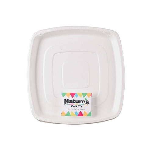 Bandeja catering cuadrada de pulpa 304x304mm A25mm - 24Uds