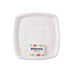 Bandeja catering cuadrada de pulpa 304x304mm A25mm - 24Uds