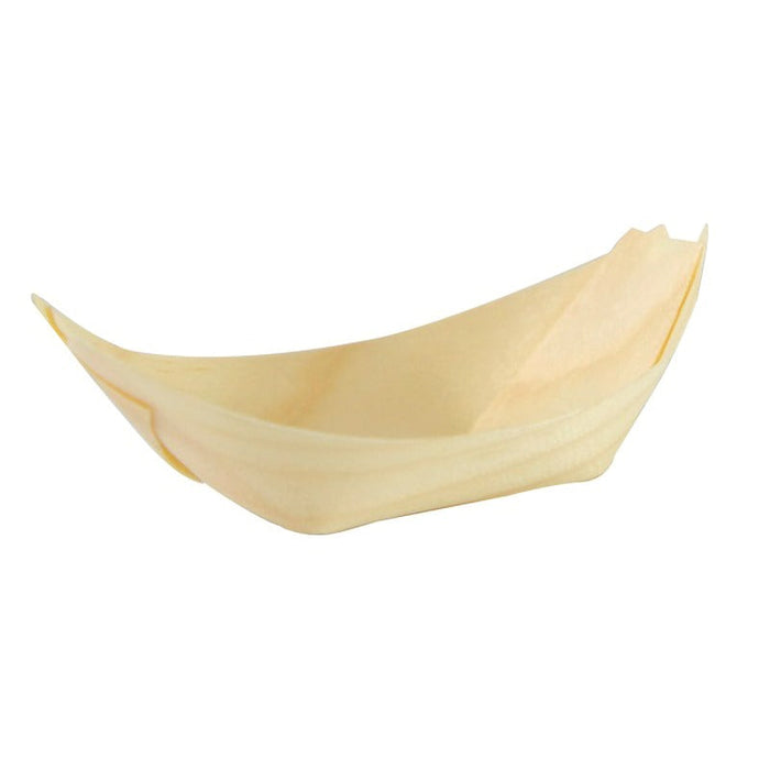 Barquilla de madera 140x80mm A30mm - 480Uds