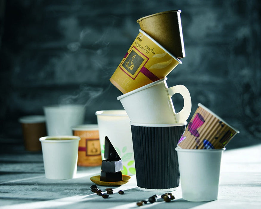 Vaso de cartón y PLA 340ml A108mm - 480Uds
