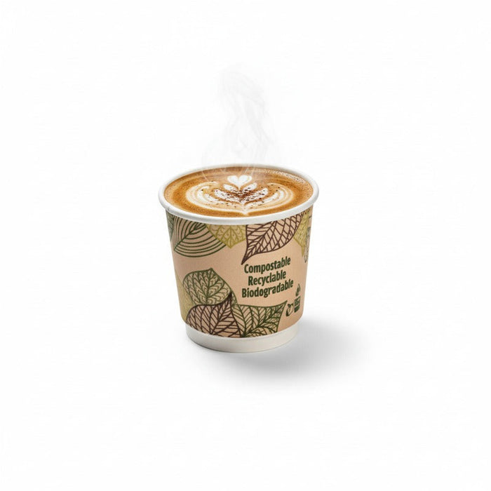 Vaso de cartón con doble capa 230ml A93mm - 300Uds