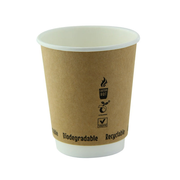 Vaso de cartón con doble capa 230ml A93mm - 300Uds