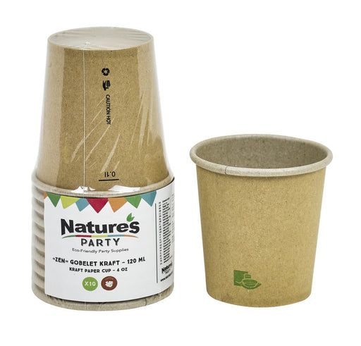 Vaso kraft 120ml - 500Uds