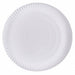 Plato redondo de cartón laminado blanco Ø290mm - 250Uds