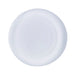 Plato redondo de cartón laminado blanco Ø290mm - 250Uds