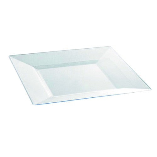 Plato transparente cuadrado 240x240x40mm - 60Uds