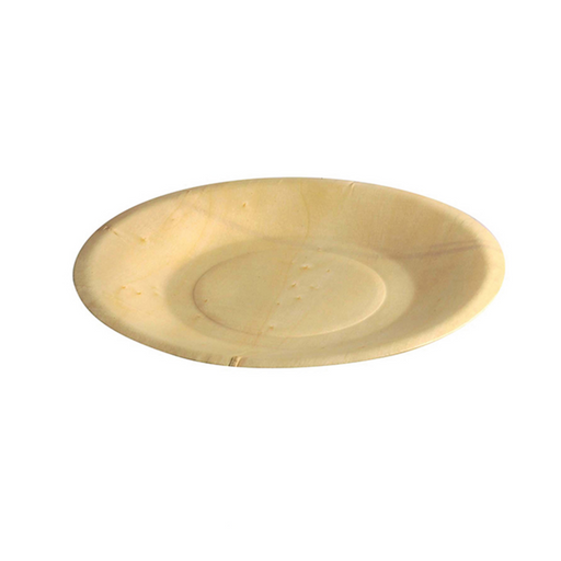 Plato de madera redondo SCANDINAVIE Ø190mm - 500Uds