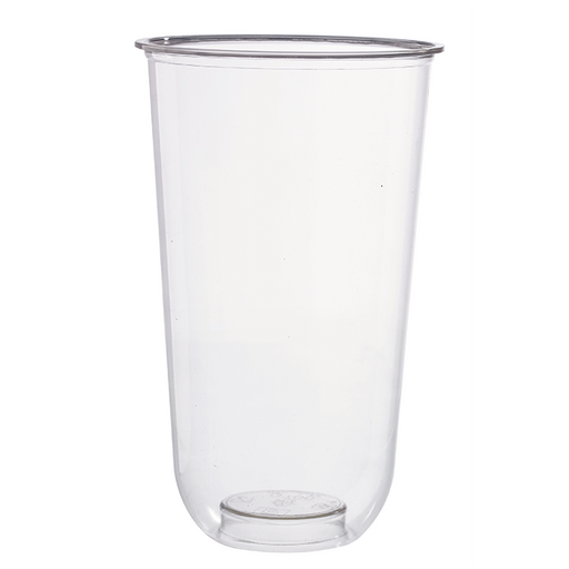 Vaso de postre de plástico PLA transparente 720ml A156mm - 1000Uds