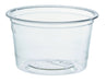 Salsera PLA transparente 120ml Ø76mm A46mm - 1000Uds