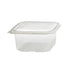 Bandeja con tapa bisagra PP microondable 375ml 121x100mm A34mm - 600Uds