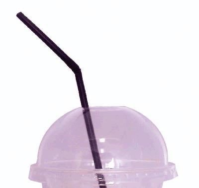 Tapa cúpula transparente de plástico con agujero H35mm - 1000Uds