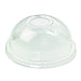 Tapa cúpula PET con apertura en cruz Ø96mm - 1000Uds