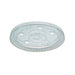 Tapa plana transparente PET con apertura en cruz para 210GKFIRST10 Ø84mm - 1000Uds