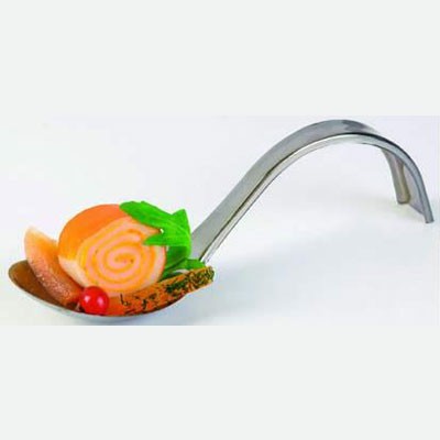 Cuchara plateada SORINO 130x35mm A35mm - 1000Uds