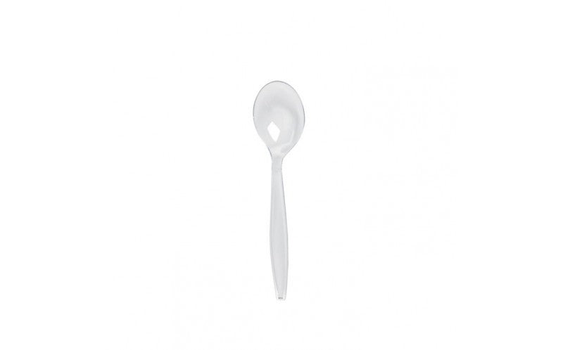 Cuchara Majesty transparente 140mm - 1000Uds