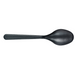 Cuchara en plástico negro LUX 180mm - 1000Uds